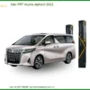 Dán PPF Toyota Alphard 2022 - Nơi Gắn Chính Hãng TPHCM