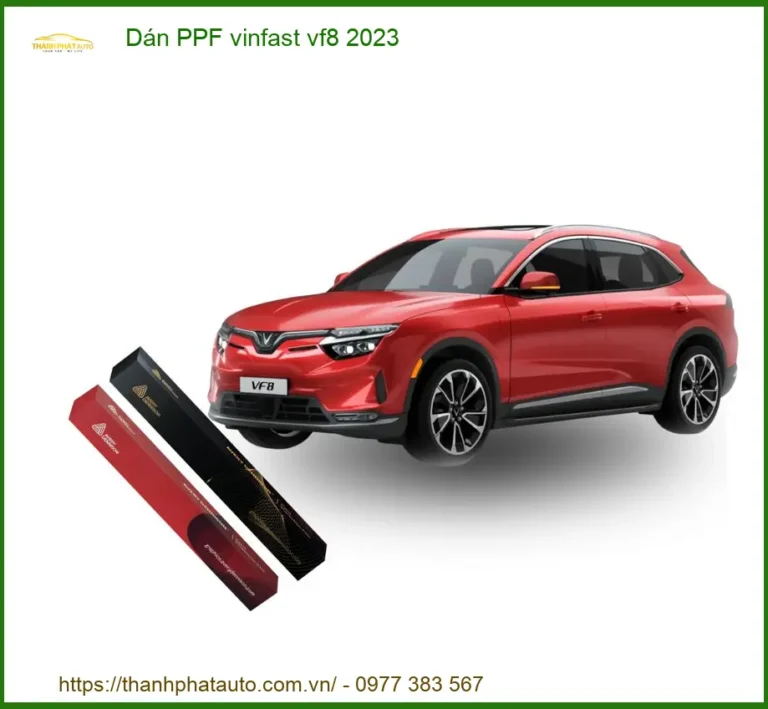 Dán PPF Bảo Vệ Sơn Vinfast VF8 2023 - Địa Chỉ Lắp Đặt Uy Tín TPHCM