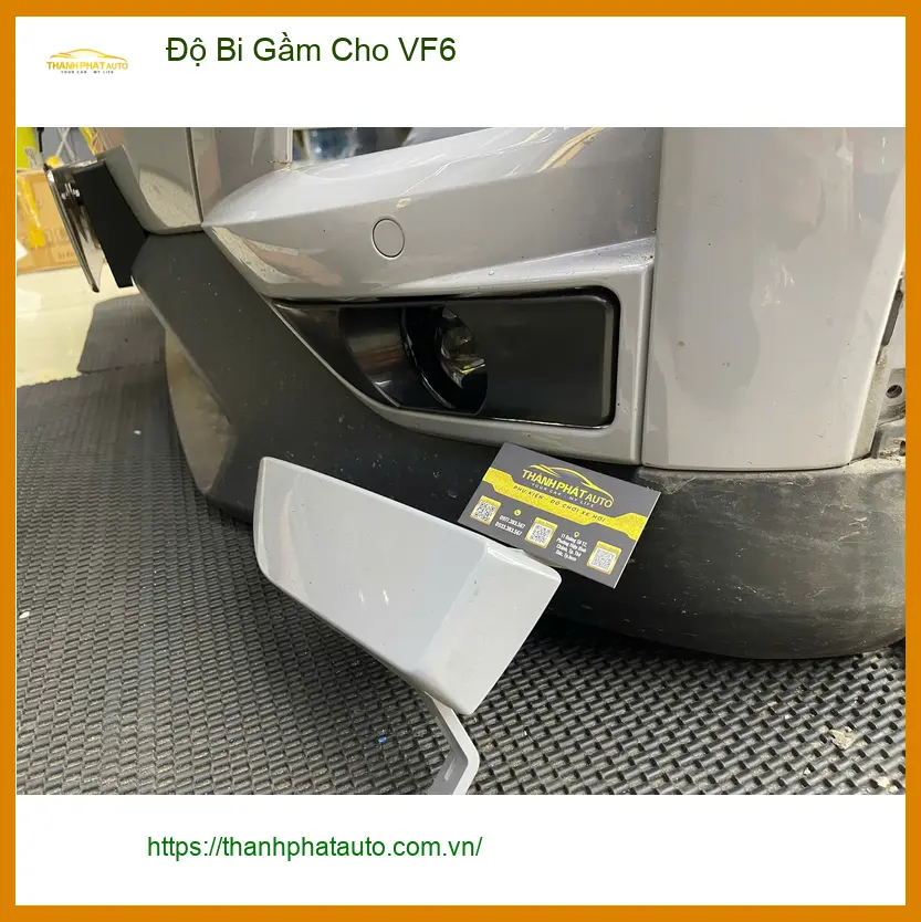 Anh Minh độ bi gầm cho VinFast VF6 tại Quận 9 vì đèn zin quá yếu khi đi đêm ảnh thực tế 2