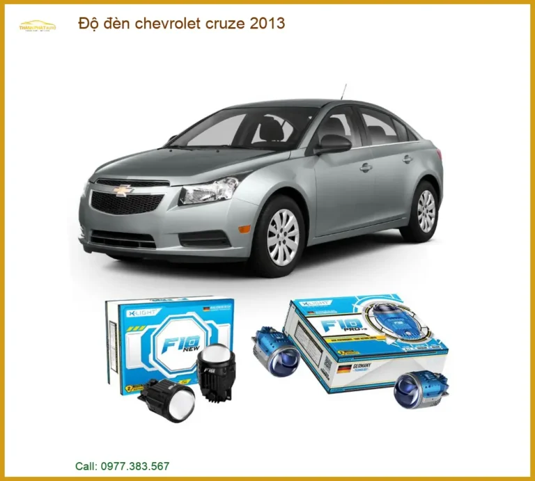 Độ Đèn Bi Led Xenon Chevrolet Cruze 2013 - Trung Tâm Lắp Đặt Chính Hãng Uy Tín TPHCM