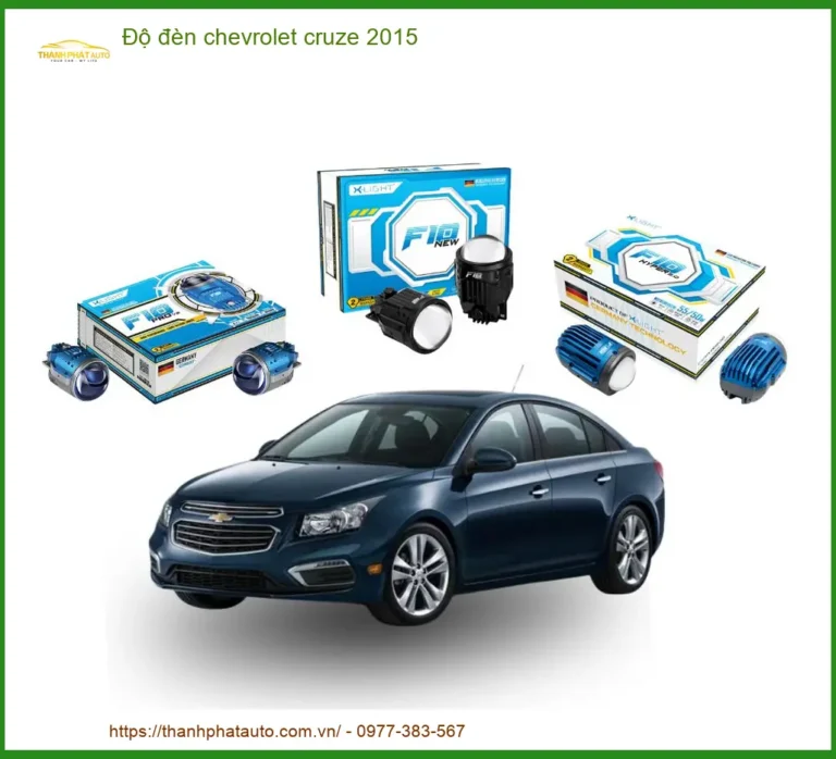 Độ Đèn Chevrolet Cruze 2015 - Trung Tâm Chuyên Độ Đèn Xe Hơi Uy Tín TPHCM