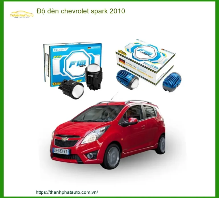 Độ đèn Chevrolet Spark 2010 - Trung Tâm Độ Đèn Xe Hơi Uy Tín TPHCM