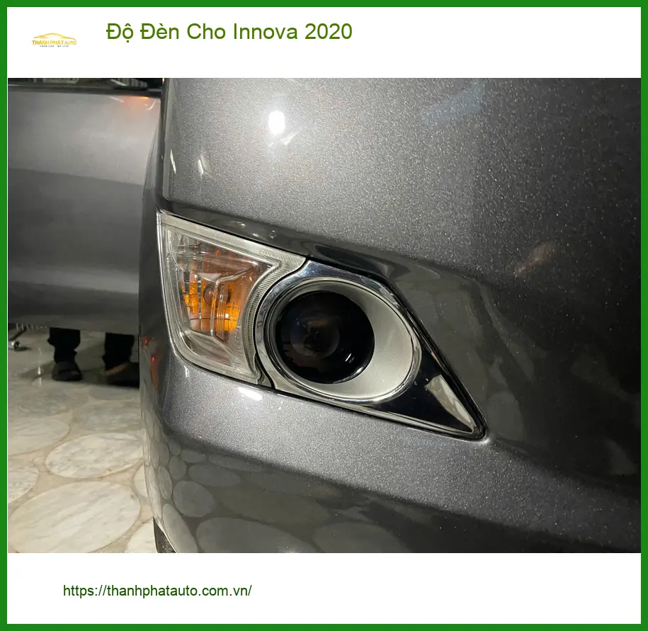 Anh Tấn độ đèn cho Innova 2020 Quận 9 để cải thiện tầm nhìn ban đêm ảnh thực tế 4