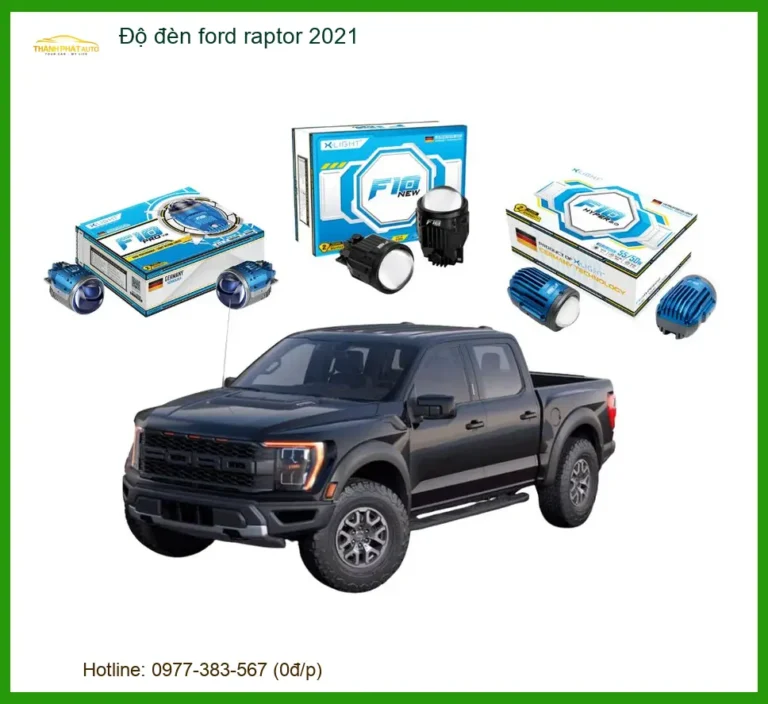 Độ Đèn Bi Gầm LED Ford Raptor 2021 - Trung Tâm Nâng Cấp Chính Hãng TPHCM