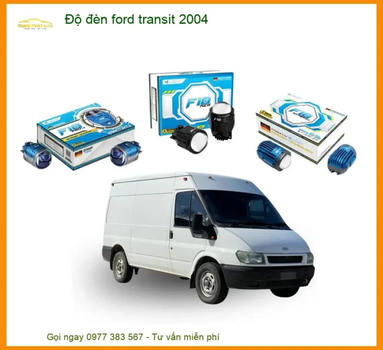 Độ Đèn Bi LED Ford Transit 2004 - Trung Tâm Nâng Cấp Uy Tín Giá Tốt TPHCM