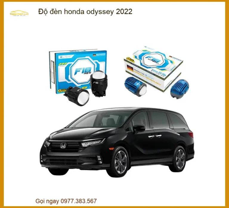 Độ đèn Honda Odyssey 2022 - Địa Chỉ Lắp Đặt Chính Hãng Giá Tốt TPHCM