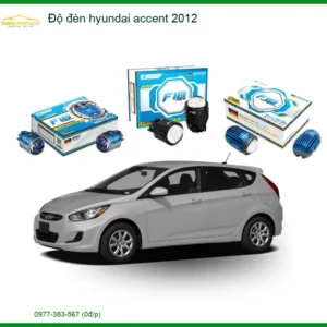 Độ Đèn Bi Gầm LED Hyundai Accent 2012 - Địa Chỉ Độ Đèn Uy Tín TPHCM