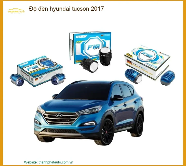 Độ Đèn Bi Gầm Hyundai Tucson 2017 - Địa Chỉ Lắp Đặt Uy Tín TPHCM