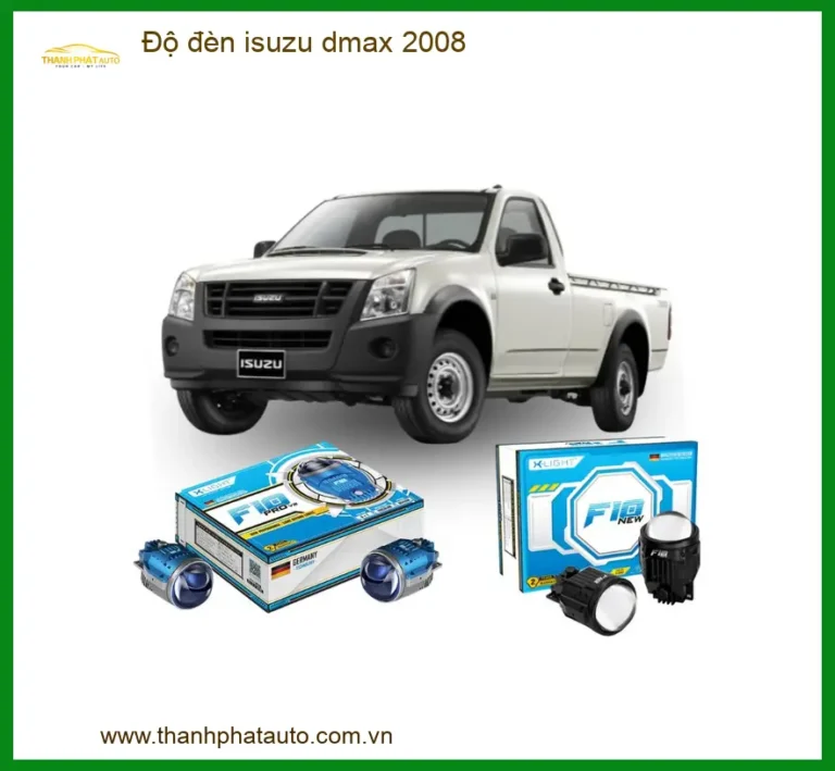 Độ Đèn Isuzu Dmax 2008 - Trung Tâm Chuyên Nâng Cấp Độ Đèn Xe Hơi Chính Hãng TPHCM