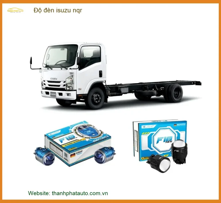 Độ Đèn Bi LED Isuzu NQR - Địa Chỉ Độ Đèn Chính Hãng Giá Tốt TPHCM