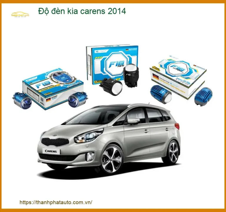 Độ Đèn Bi Xenon/LED Kia Carens 2014 - Trung Tâm Độ Đèn Uy Tín TPHCM