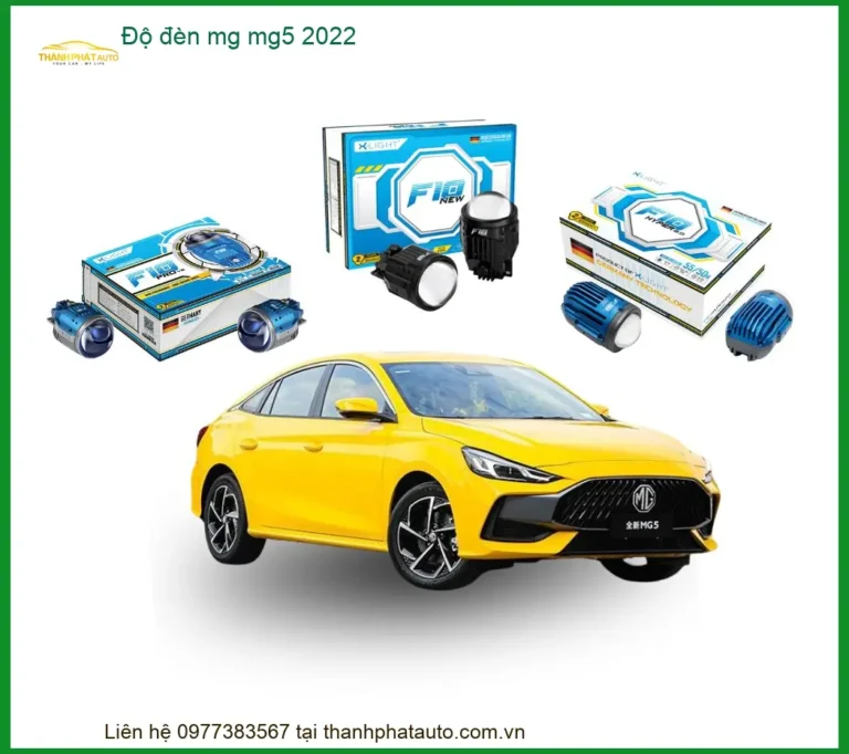 Độ Đèn Bi LED MG MG5 2022 - Trung Tâm Nâng Cấp Độ Chính Hãng Uy Tín TPHCM
