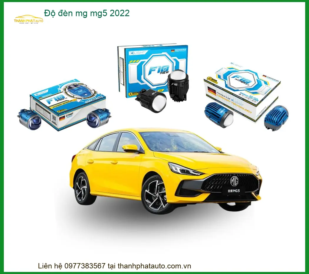Độ Đèn Bi LED MG MG5 2022 - Trung Tâm Nâng Cấp Độ Chính Hãng Uy Tín TPHCM