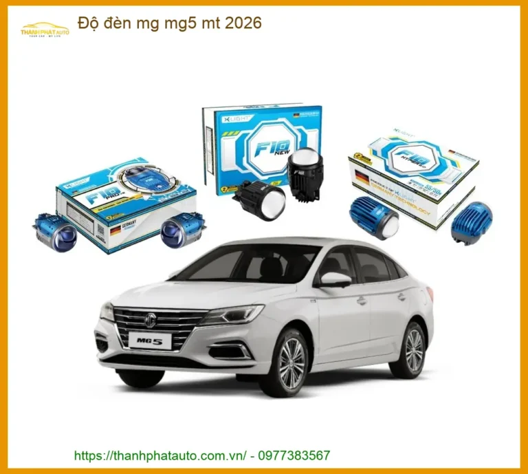 Dịch Vụ Độ Đèn Bi LED Cao Cấp MG MG5 2026 - Địa Chỉ Lắp Đặt Uy Tín TPHCM