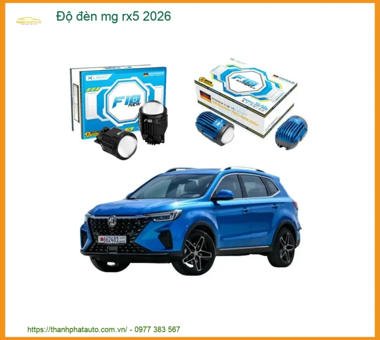 Độ đèn Bi LED MG RX5 2026 - Nơi Gắn Nâng Cấp Cao Cấp Uy Tín TPHCM