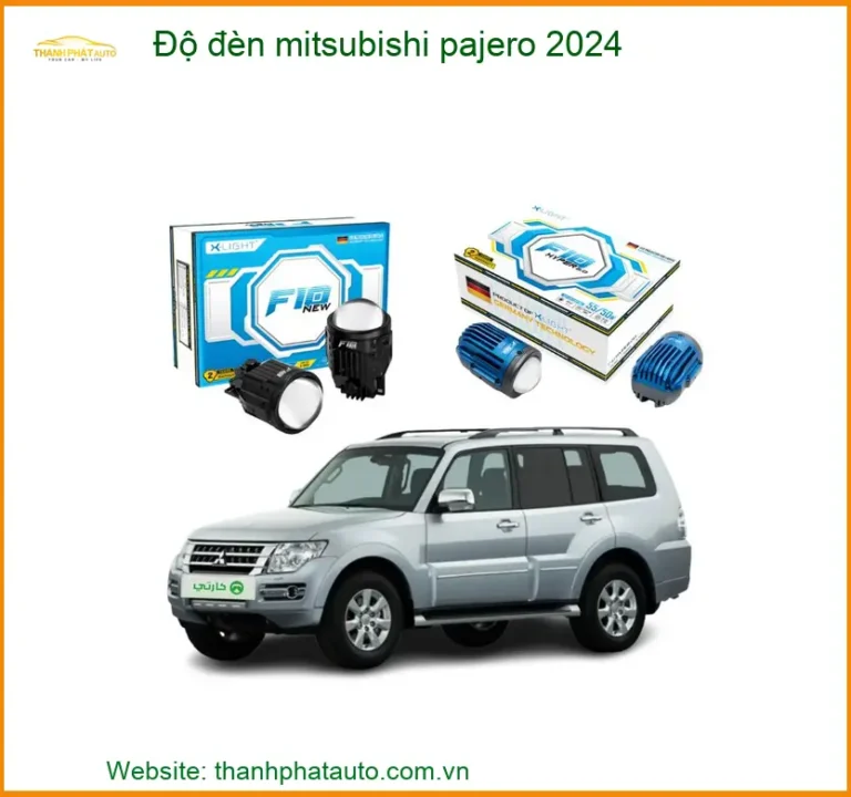 Độ Đèn Mitsubishi Pajero 2024 - Địa Chỉ Độ Đèn Uy Tín TPHCM