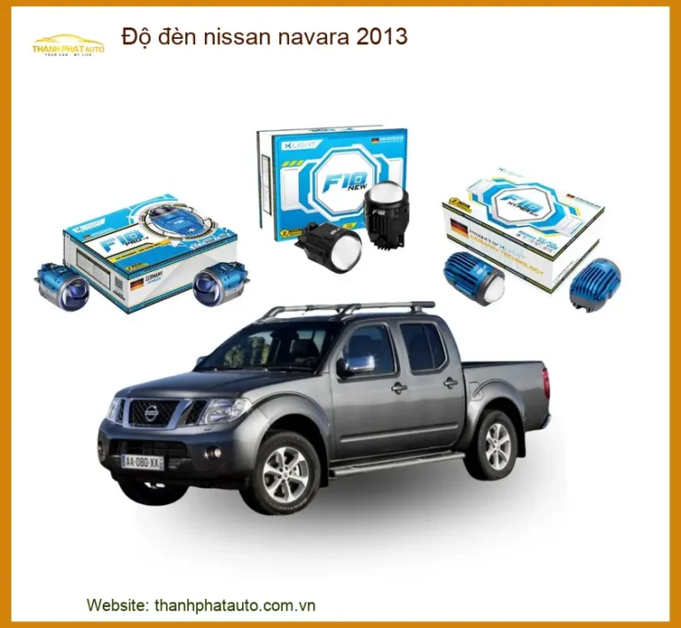Độ Đèn Bi LED Laser Nissan Navara 2013 - Trung Tâm Lắp Đặt Uy Tín TPHCM