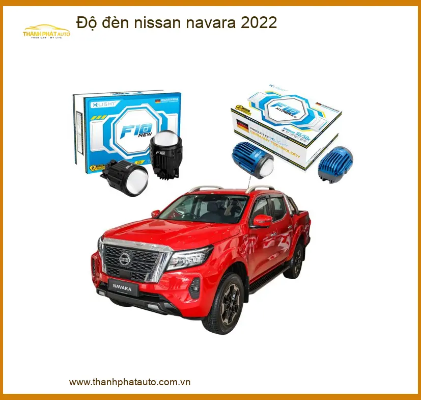 Dịch Vụ Độ Đèn Bi LED Nissan Navara 2022 - Địa Chỉ Lắp Đặt Uy Tín TPHCM