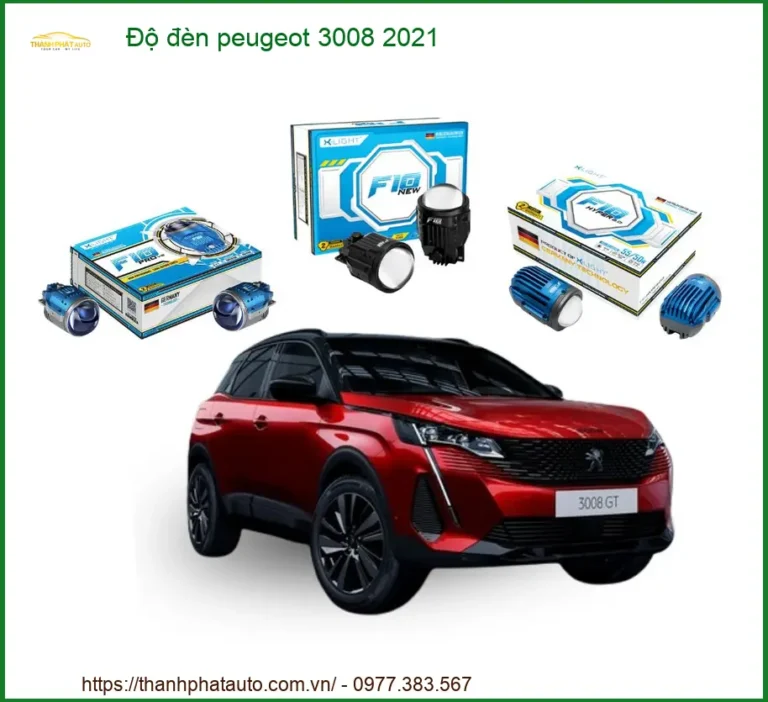 Độ Đèn Peugeot 3008 2021 - Địa Chỉ Độ Đèn Uy Tín TPHCM