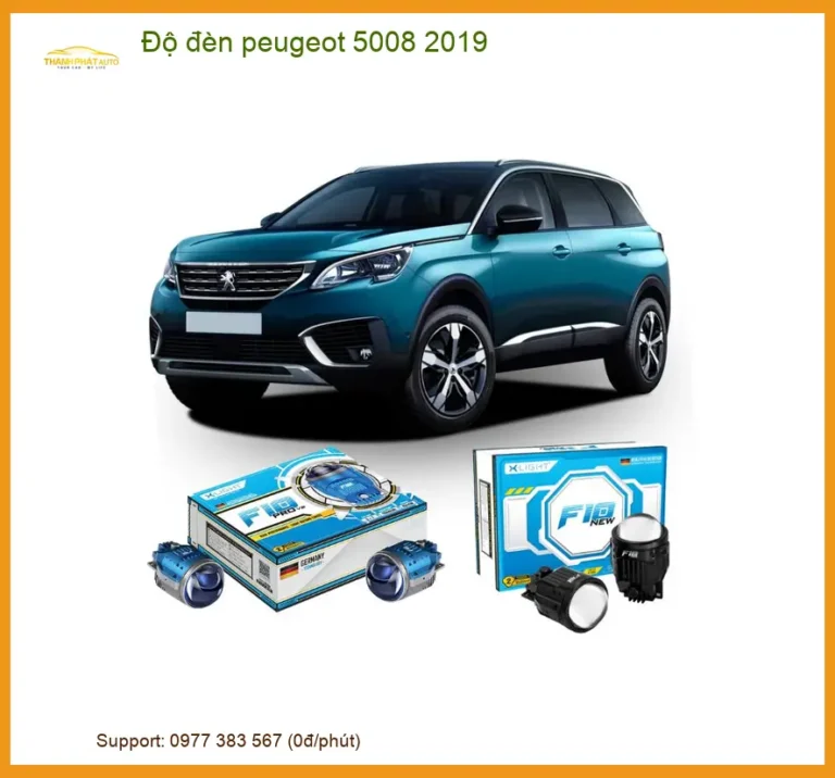 Dịch Vụ Độ Đèn Bi LED Peugeot 5008 2019 - Trung Tâm Nâng Cấp Chính Hãng TPHCM