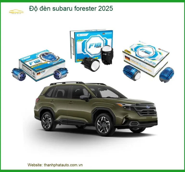 Độ đèn Subaru Forester 2025 - Trung Tâm Lắp Đặt Uy Tín TPHCM