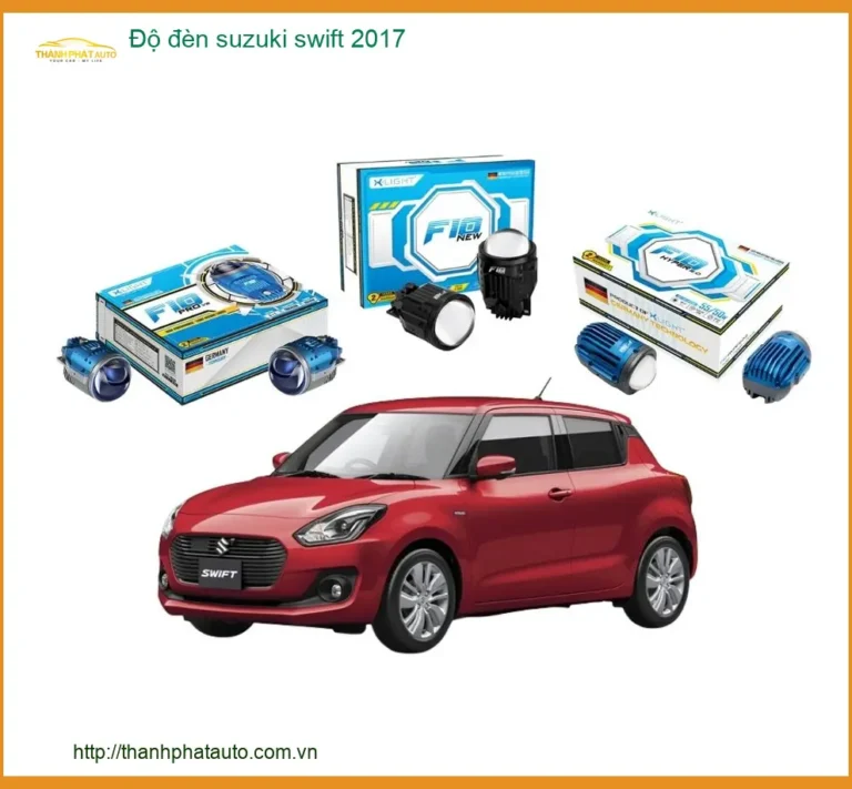 Độ Đèn Suzuki Swift 2017 - Nơi Lắp Đặt Đèn Uy Tín Giá Tốt TPHCM