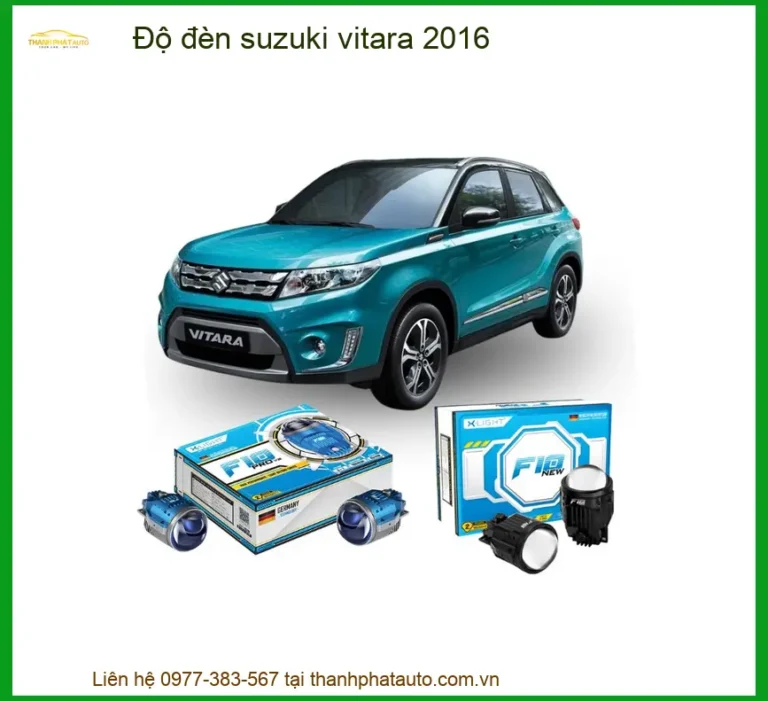 Độ Đèn Bi LED Suzuki Vitara 2016 - Trung Tâm Lắp Đặt Chính Hãng Giá Tốt TPHCM
