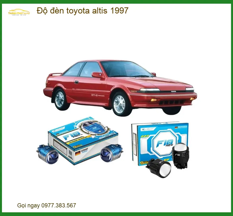 Dịch Vụ Độ Đèn Bi LED Toyota Altis 1997 - Địa Chỉ Nâng Cấp Chính Hãng TPHCM