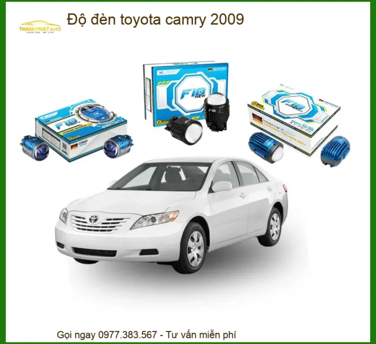 Độ Đèn Bi Led Toyota Camry 2009 - Địa Chỉ Gắn Nâng Cấp Đèn Uy Tín Tại TPHCM