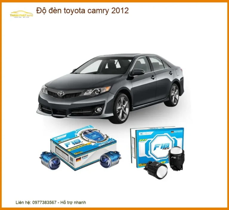 Độ đèn Toyota Camry 2012 - Trung Tâm Độ Đèn Uy Tín Chuyên Nghiệp TPHCM