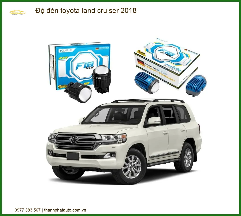 Độ đèn Toyota Land Cruiser 2018 - Địa Chỉ Nâng Cấp Đèn Uy Tín Cao Cấp TPHCM