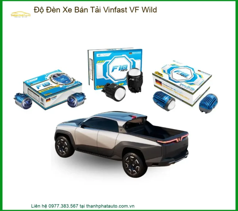 Độ Đèn Xe Bán Tải Vinfast VF Wild - Trung Tâm Độ Đèn Uy Tín TPHCM