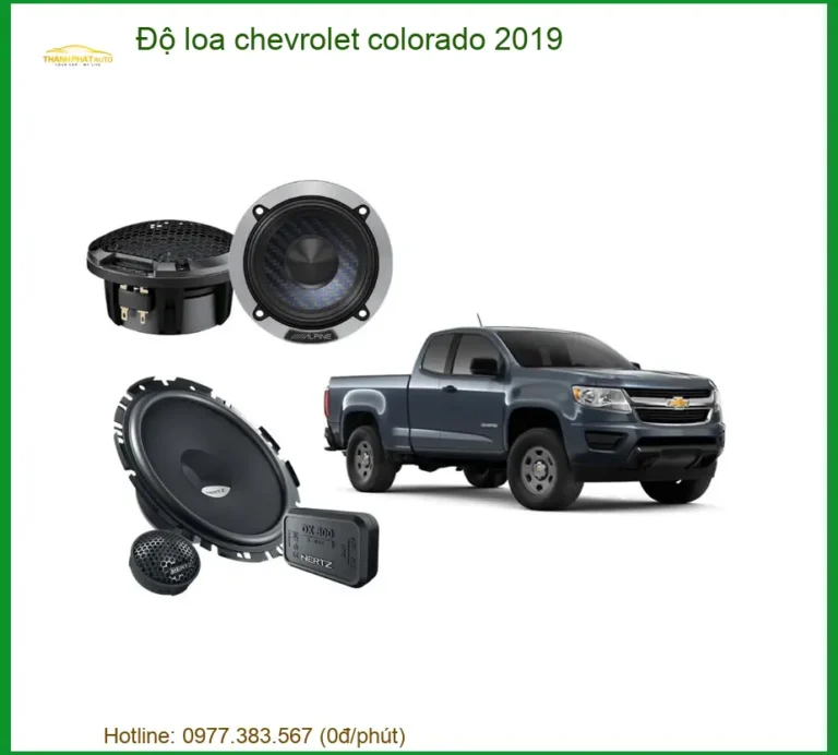 Độ Loa Chevrolet Colorado 2019 - Trung Tâm Lắp Đặt Uy Tín TPHCM