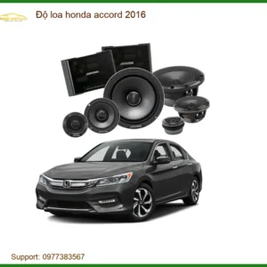 Độ Loa Honda Accord 2016 - Địa Chỉ Nâng Cấp Loa Ô Tô Chính Hãng Giá Tốt TPHCM