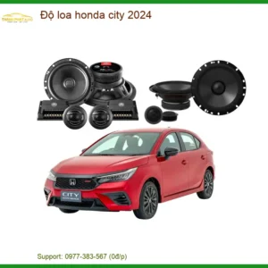 Độ Loa Honda City 2024 - Địa Chỉ Nâng Cấp Chính Hãng TPHCM