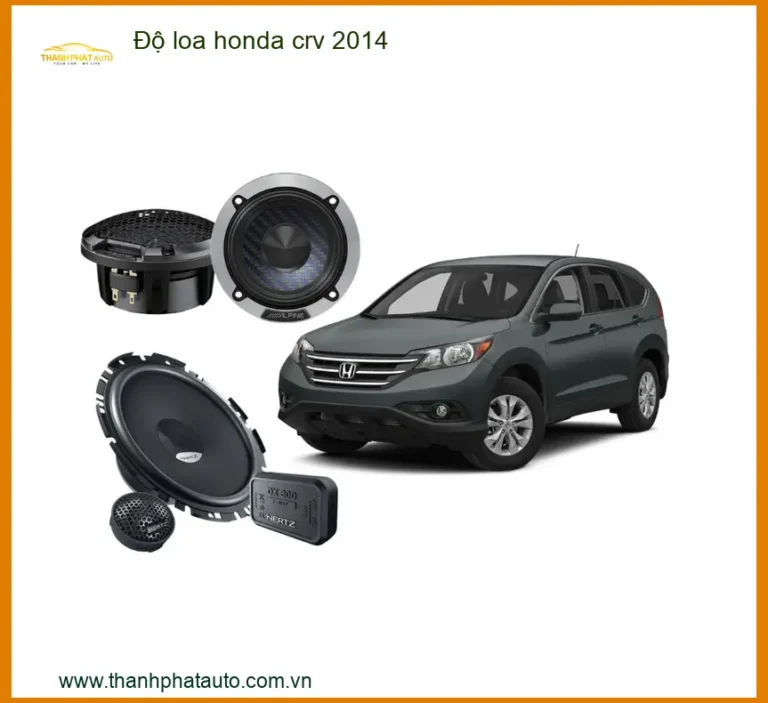 Độ Loa Honda CRV 2014 - Địa Chỉ Lắp Đặt Loa Chính Hãng Giá Tốt TPHCM