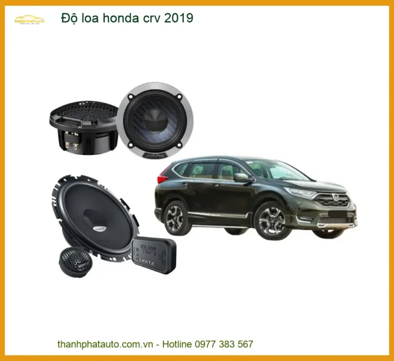 Độ Loa Ô Tô Honda CRV 2019 - Trung Tâm Lắp Đặt Uy Tín TPHCM