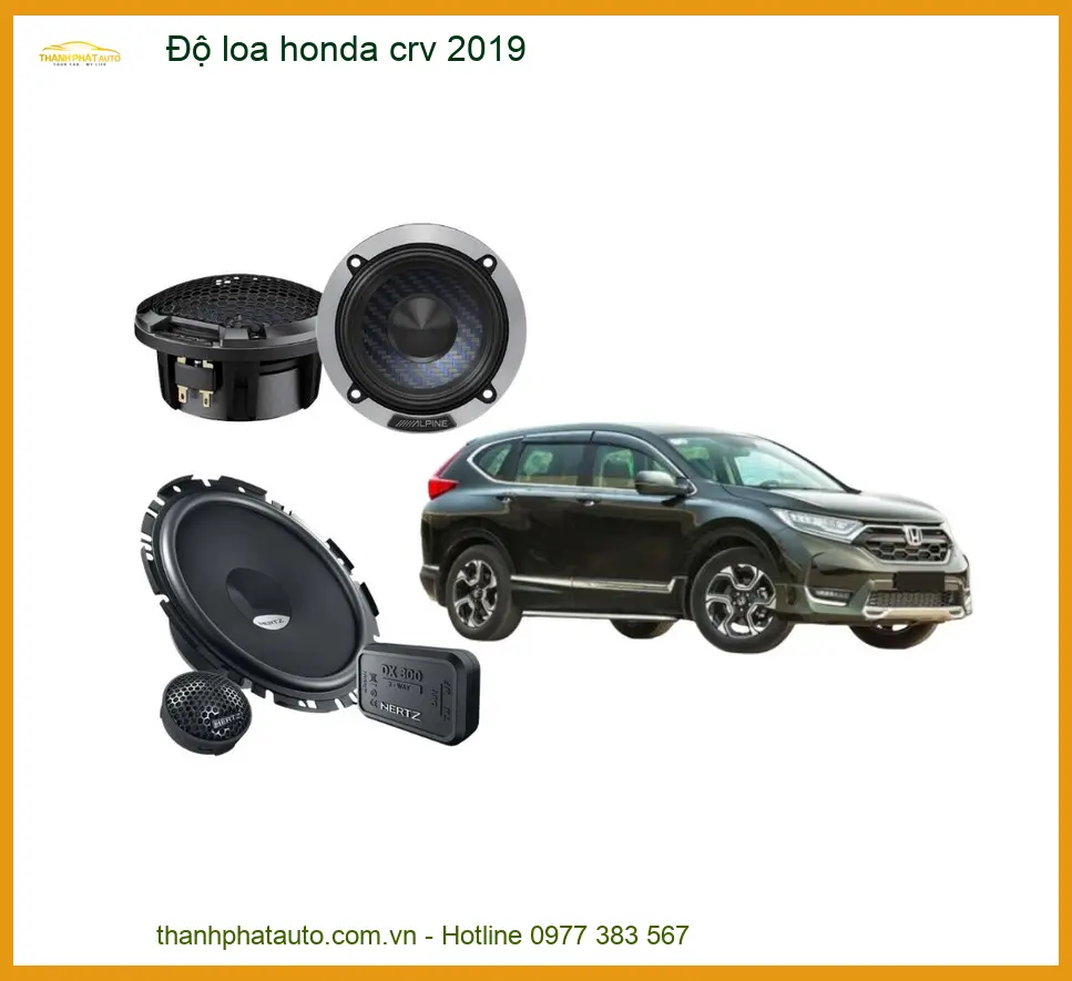 Độ Loa Ô Tô Honda CRV 2019 - Trung Tâm Lắp Đặt Uy Tín TPHCM