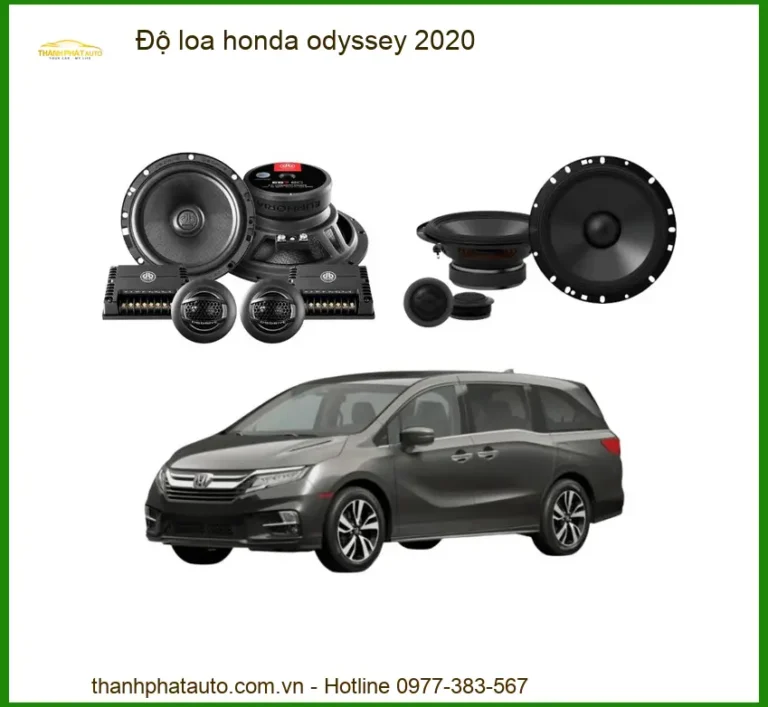 Độ Loa Honda Odyssey 2020 - Địa Chỉ Lắp Đặt Uy Tín TPHCM