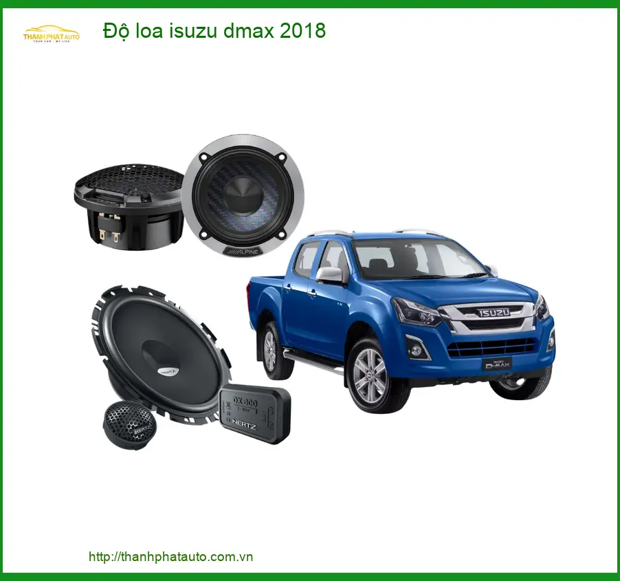 Độ Loa Isuzu Dmax 2018 - Địa Chỉ Nâng Cấp Âm Thanh Uy Tín TPHCM