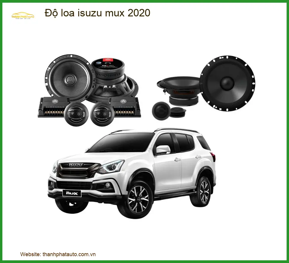 Gói Độ Loa Cao Cấp Isuzu Mu-X 2020 - Trung Tâm Lắp Đặt Chính Hãng Tại TPHCM