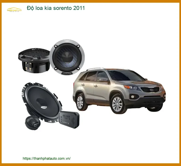 Độ Loa Kia Sorento 2011 - Địa Chỉ Lắp Đặt Uy Tín TPHCM
