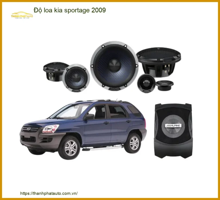 Độ Loa Kia Sportage 2009 - Trung Tâm Nâng Cấp Uy Tín TPHCM
