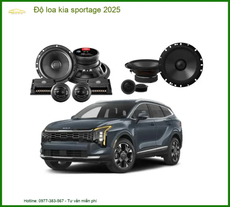 Độ Loa Kia Sportage 2025 - Địa Chỉ Nâng Cấp Âm Thanh Uy Tín Giá Tốt TPHCM