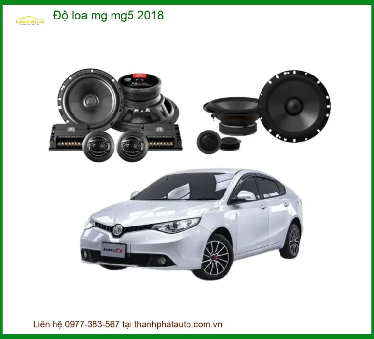 Độ Loa MG MG5 2018 - Trung Tâm Nâng Cấp Loa Chính Hãng TPHCM