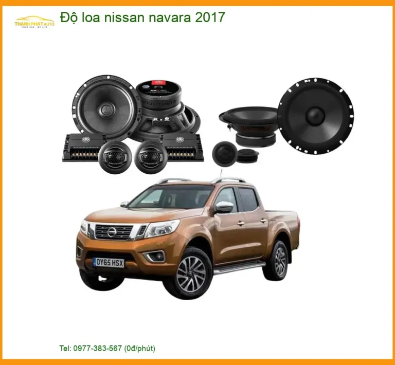 Nâng Cấp Âm Thanh Nissan Navara 2017 - Địa Chỉ Lắp Đặt Chính Hãng TPHCM