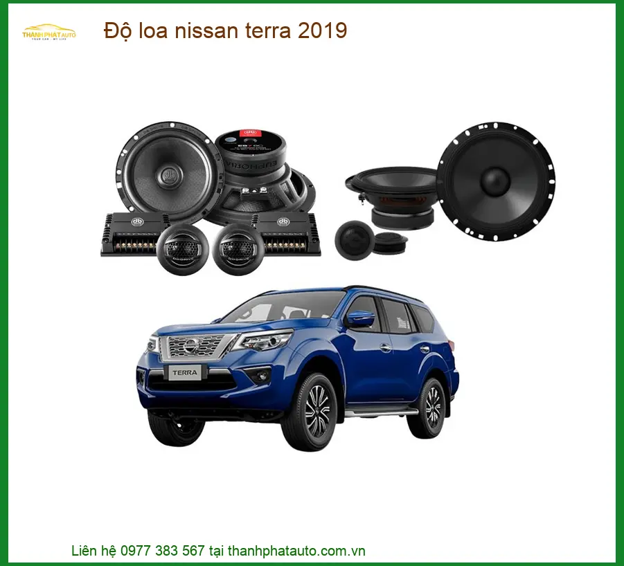 Độ Loa Nissan Terra 2019 - Trung Tâm Lắp Đặt Uy Tín TPHCM