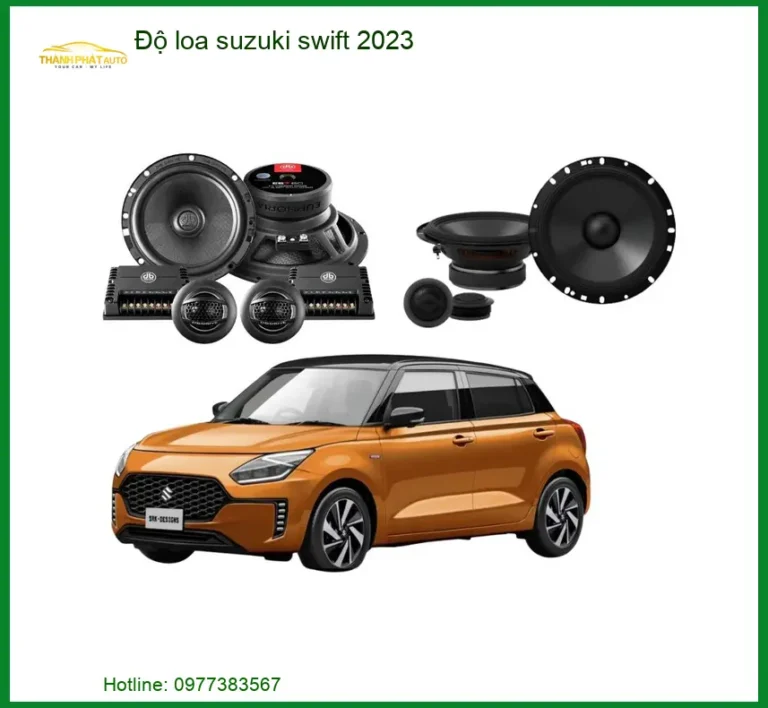 Độ Loa Suzuki Swift 2023 - Nơi Lắp Đặt Loa Xe Hơi Uy Tín Giá Tốt TPHCM