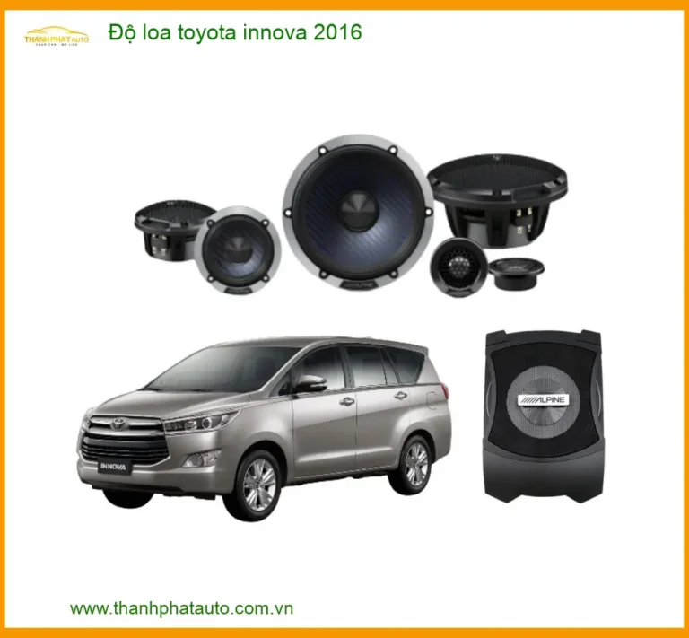 Độ Loa Toyota Innova 2016 - Địa Chỉ Nâng Cấp Âm Thanh Chính Hãng TPHCM