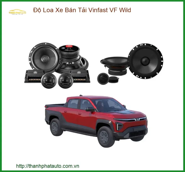 Độ Loa Xe Bán Tải Vinfast VF Wild - Địa Chỉ Nâng Cấp Uy Tín TPHCM